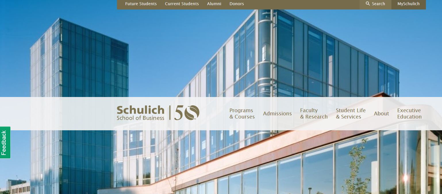 The New Schulich Website: Your 5-Stop Tour