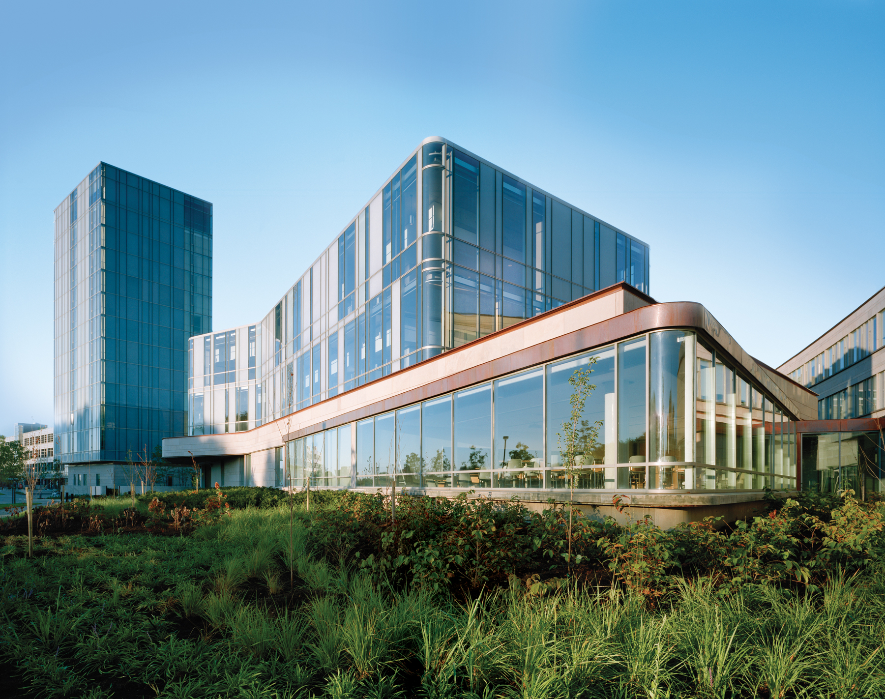 exterior photo of the Schulich School of Business building at York University