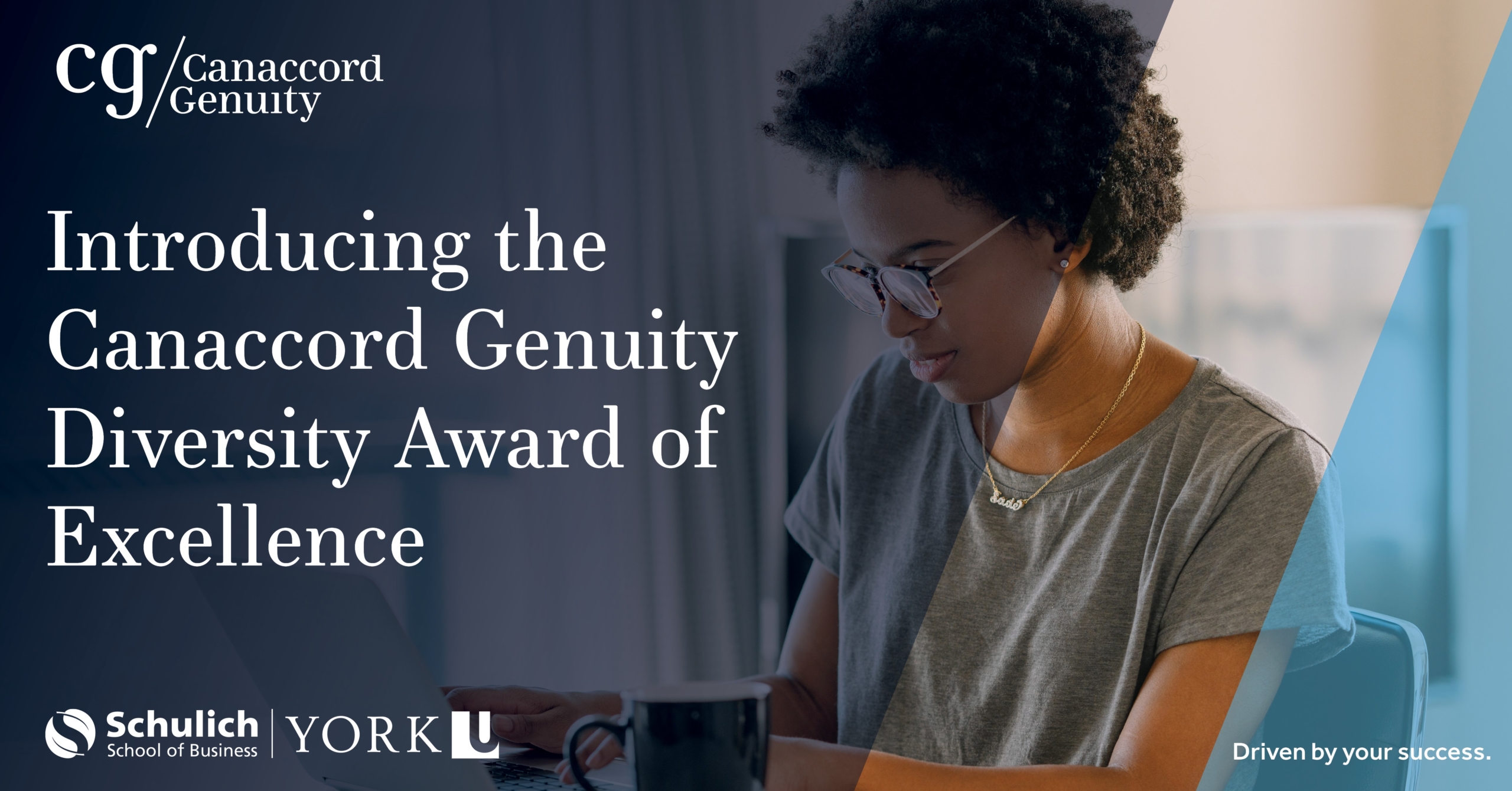 Application Now Open: FA21 Canaccord Genuity Diversity Award of Excellence